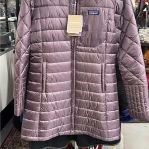 Patagonia Women's Lavender Puffer Coat